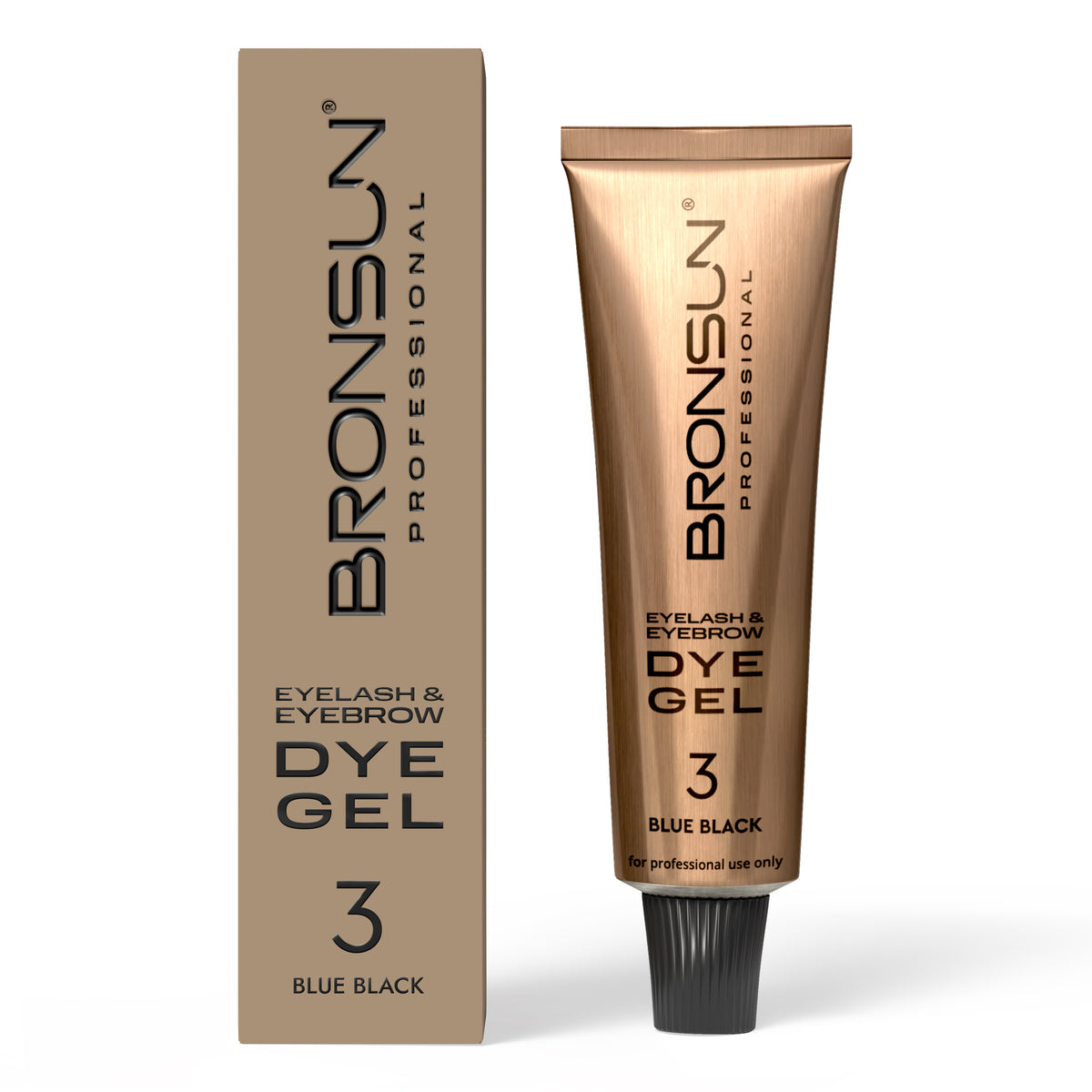 BRONSUN Hybrid Gel Dye for Eyebrows & Eyelashes – Henna Effect | 15 ml