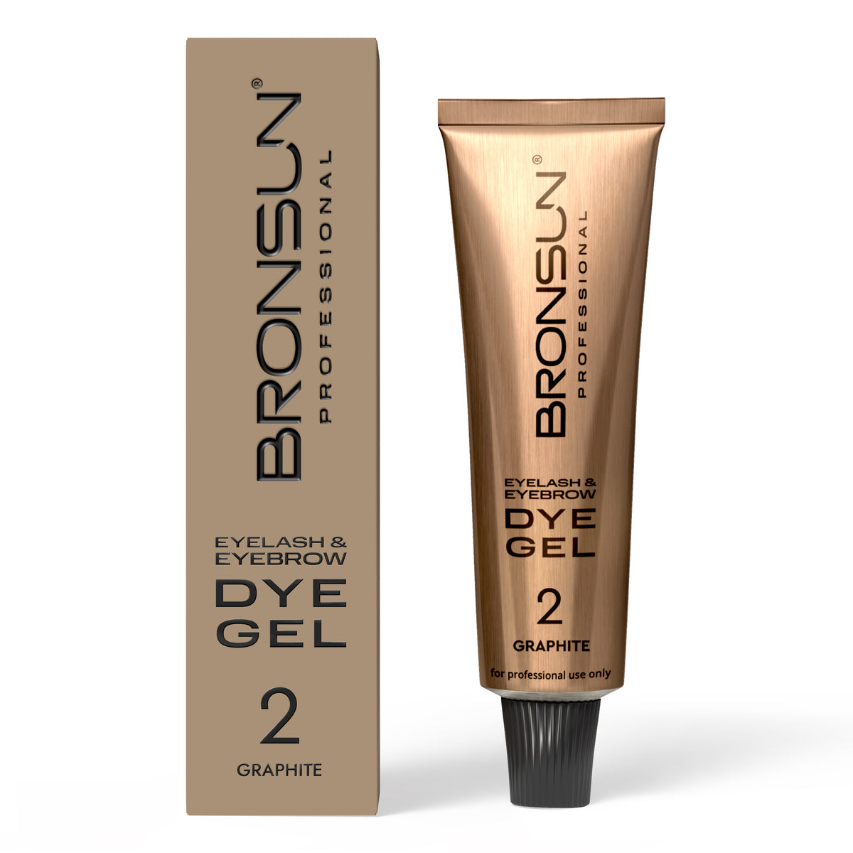 BRONSUN Hybrid Gel Dye for Eyebrows & Eyelashes – Henna Effect | 15 ml