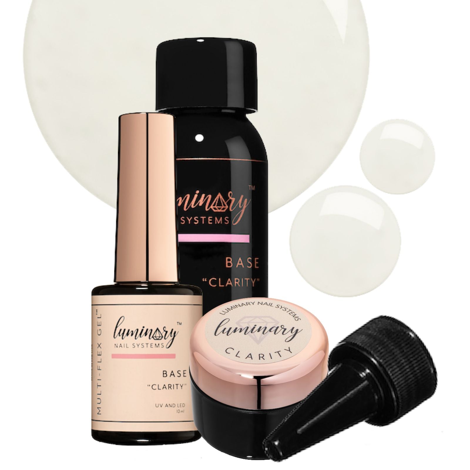 Luminary™ Clarity | Clear Multi-Flex Gel Polish – Builder & Base