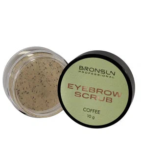 BRONSUN Eyebrow Coffee Scrub | Pre-tint exfoliating brow preparation