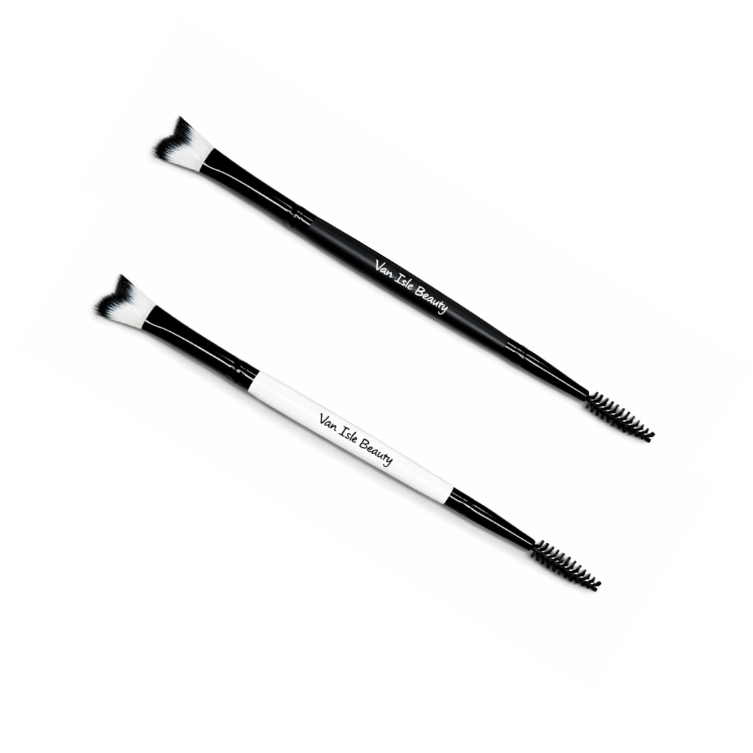 Curved Lash Shampoo Brush | Dual-Ended Eyelash Cleansing Brush