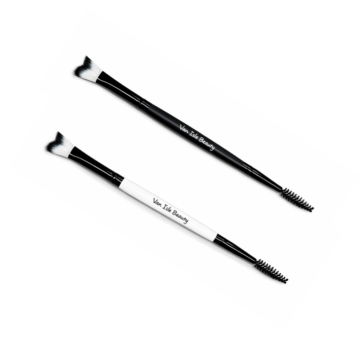 Curved Lash Shampoo Brush | Dual-Ended Eyelash Cleansing Brush