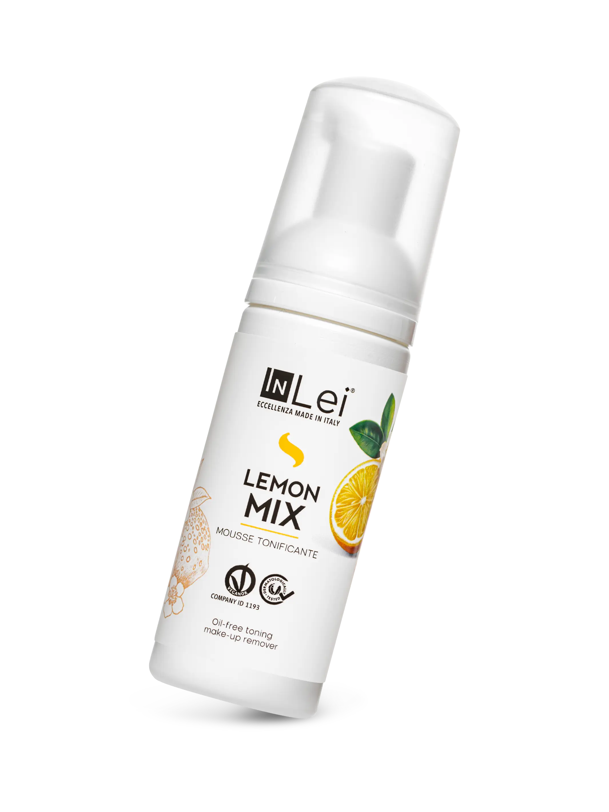 InLei® Lemon Mousse Travel Size | Lash & Brow Aftercare Cleanser (12PCS)