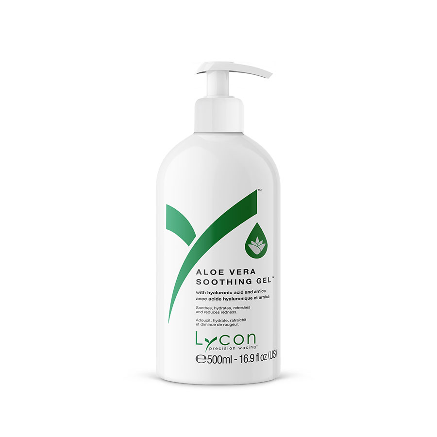 Lycon Aloe Vera Soothing Gel for post-wax, sunburn, and laser aftercare