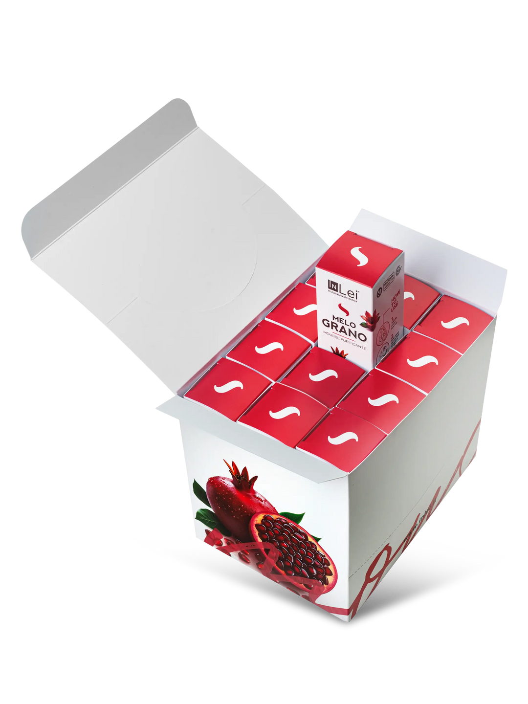 InLei® Pomegranate Mousse Travel Size | Lash & Brow Aftercare Cleanser (12PCS)