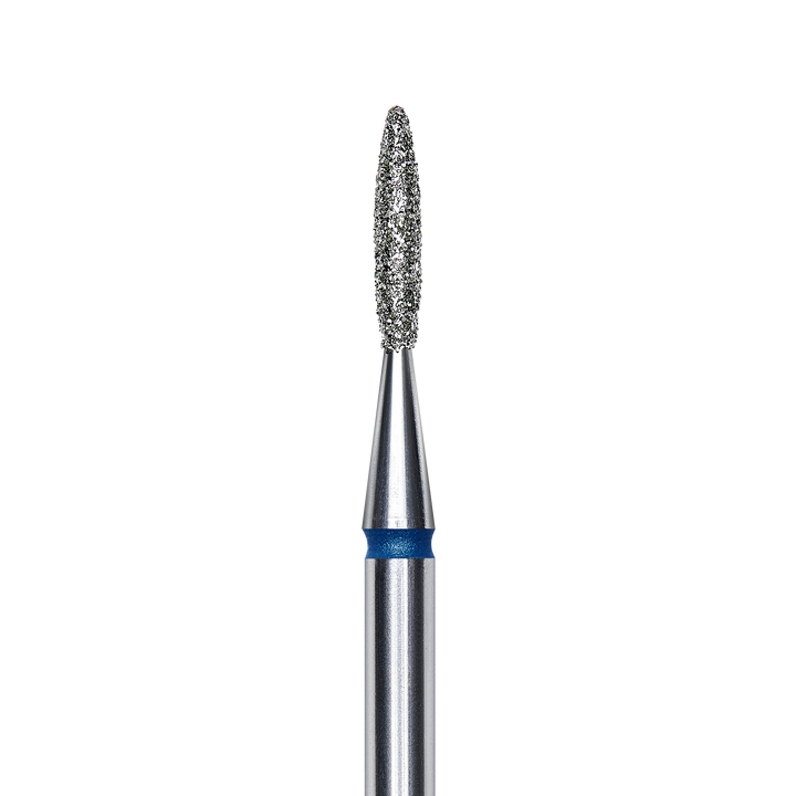 Staleks PRO Diamond Drill Bit | Flame BLUE |  1.6 mm/8 mm | MEDIUM | FA10B016/8