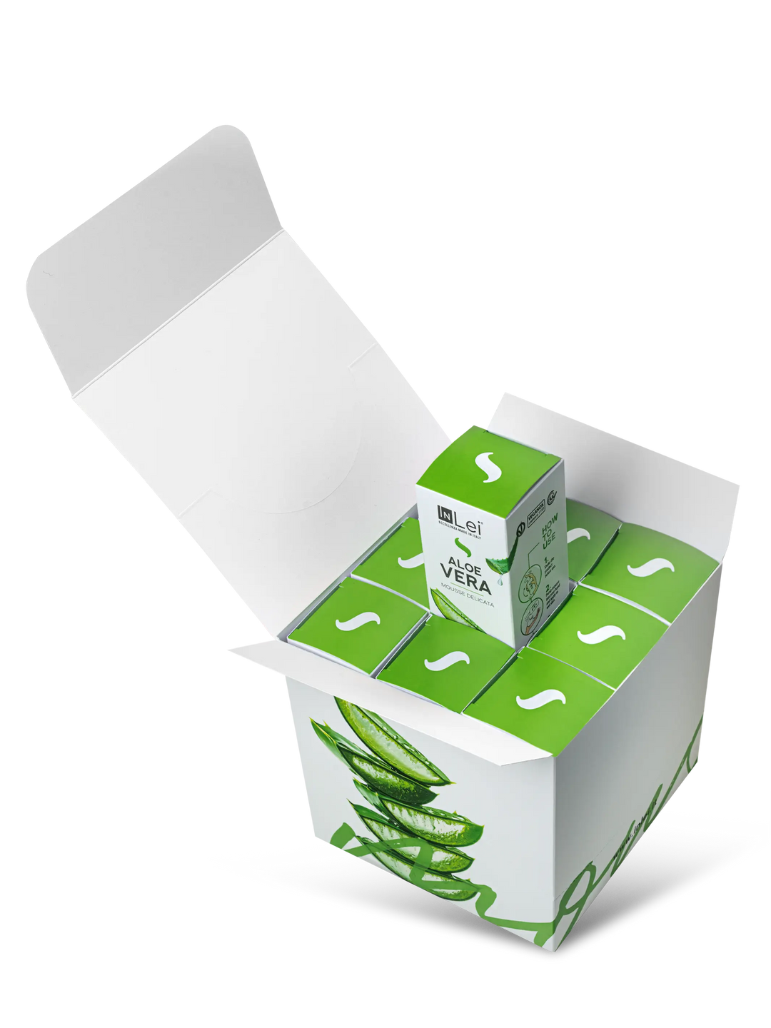 InLei® Aloe Mousse Display | Lash & Brow Aftercare Cleanser (100ml)