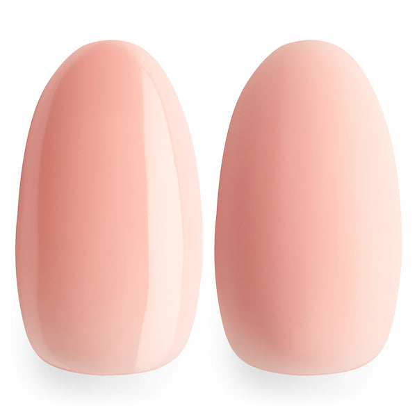 Shiny or matte top coat Luminary Faith Peach Multi-Flex Gel Polish – Vegan Soak-Off Builder & Base Gel