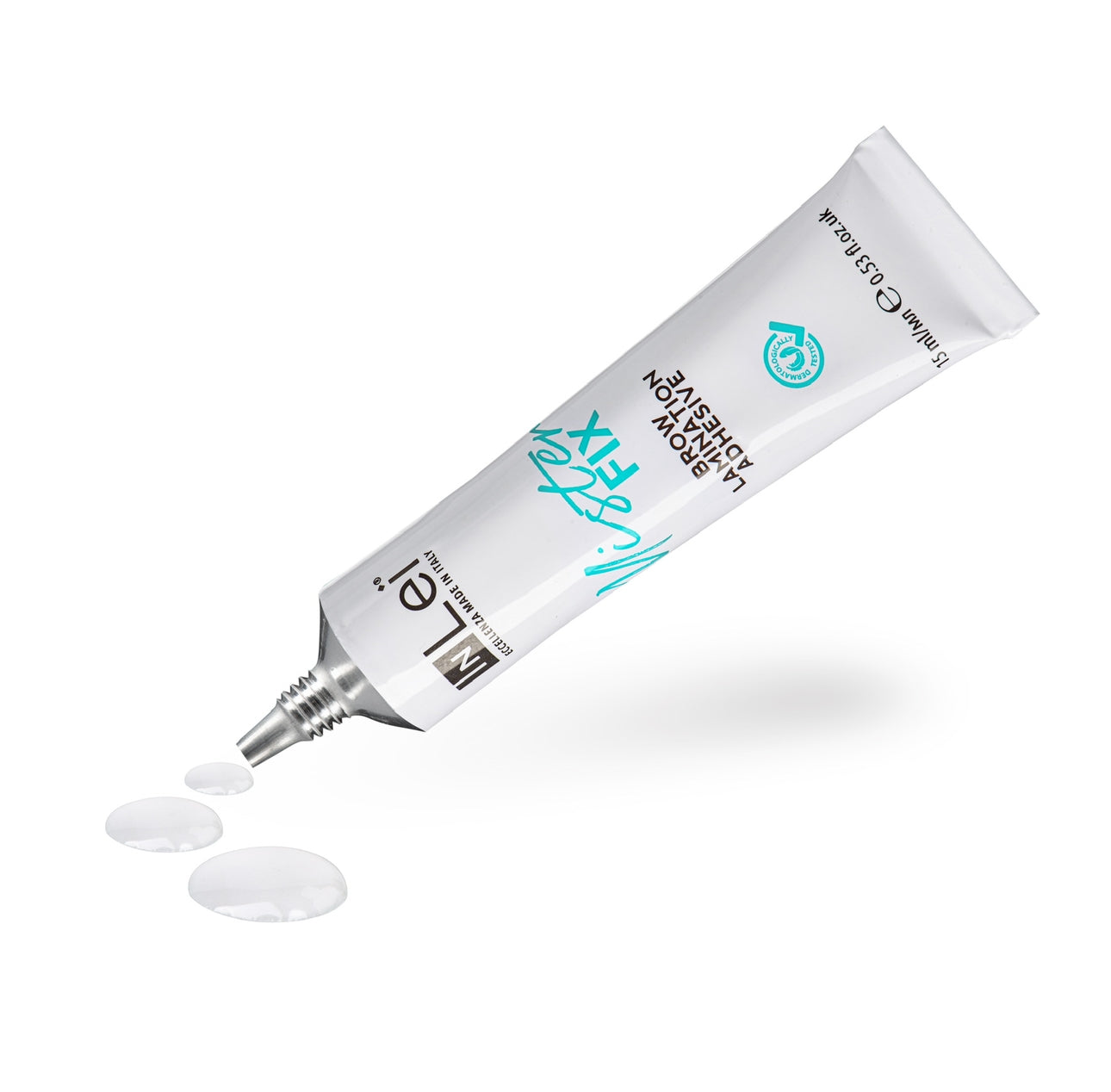 Water-soluble brow adhesive for Brow Bomber treatments by InLei