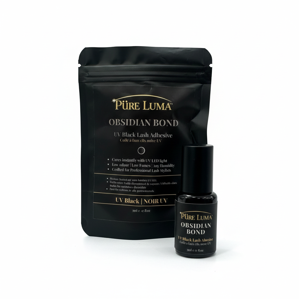 "Obsidian Bond" UV/LED ONLY | Black Lash Adhesive