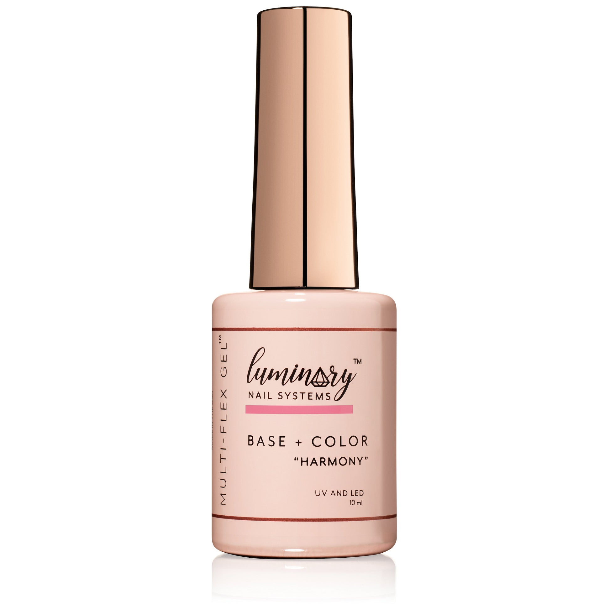 10ml Luminary Harmony Multi-Flex Builder Gel – Semi-Opaque Pink 