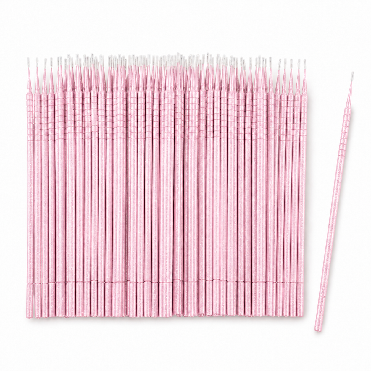 Microbrush Applicators – 100 Precision Wands for Lash & Brow Treatments