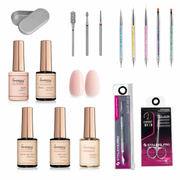 Builder Gel Starter Kit w/ Luminary Flex Gel | Pro Nail System & Tools