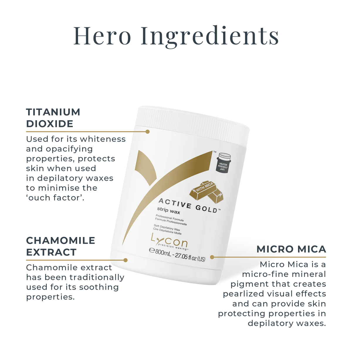 Cire en bande blanche (noix de coco) Lycotec