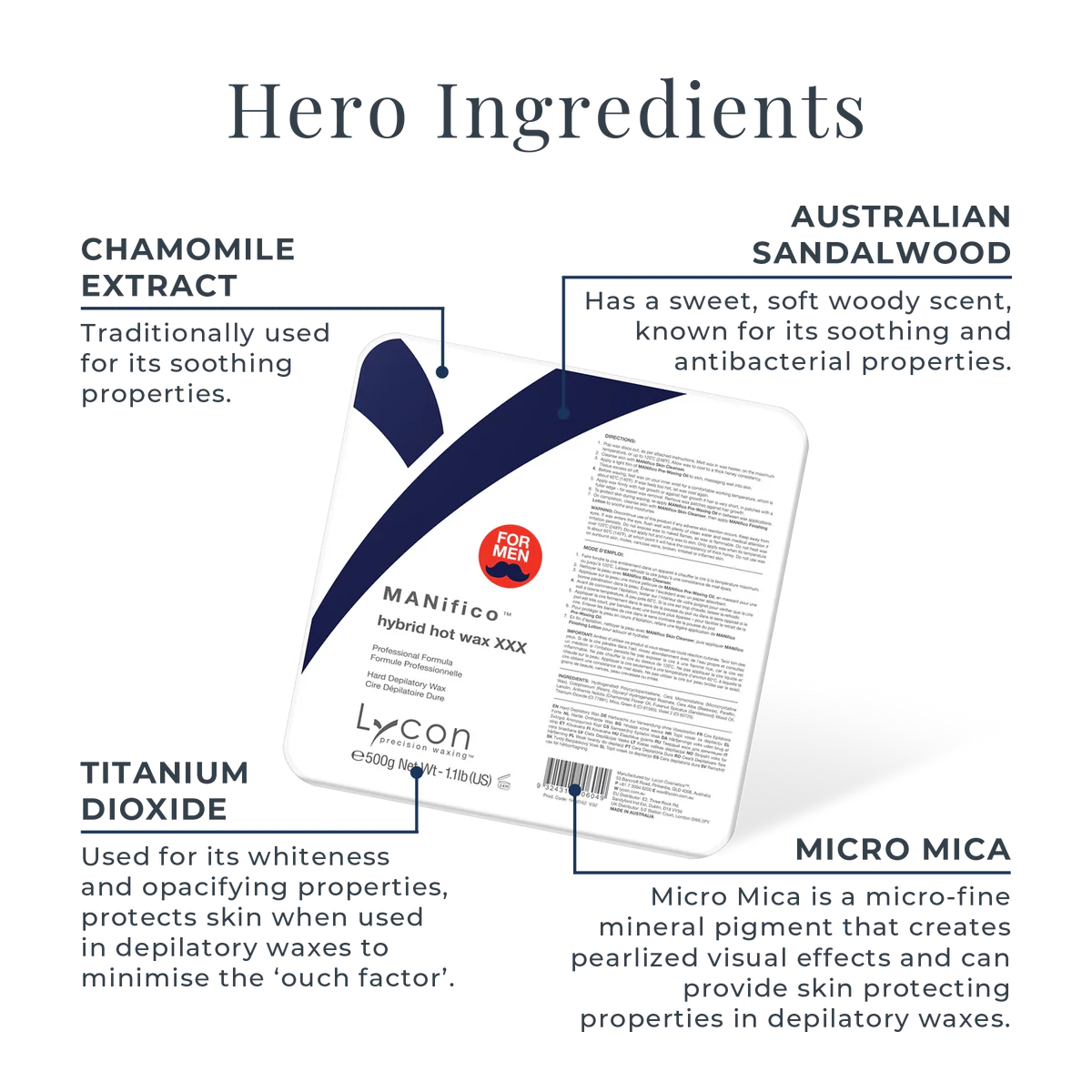 Lycon® Manifico Hybrid Wax | 500 g