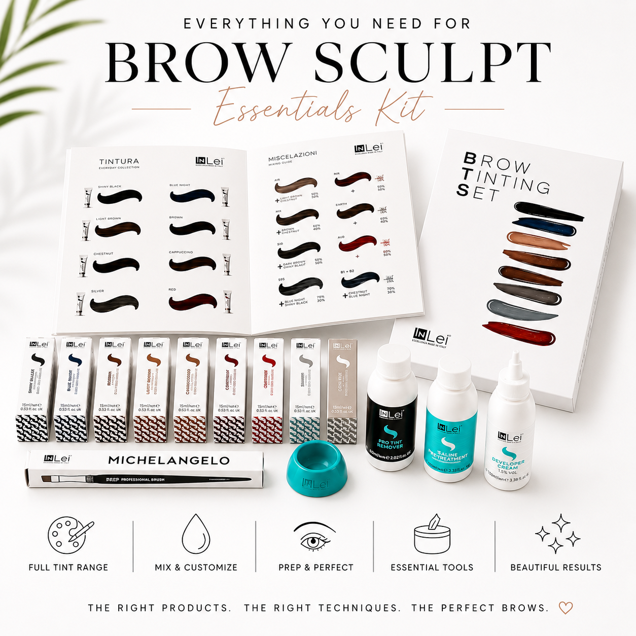 Cours de sculpture et de teinture des sourcils