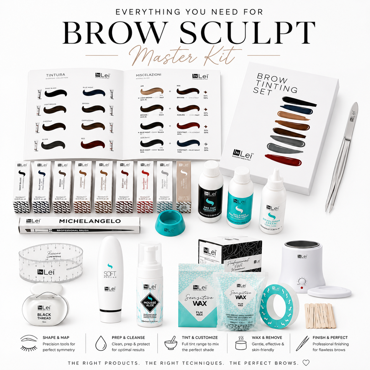 Cours de sculpture et de teinture des sourcils
