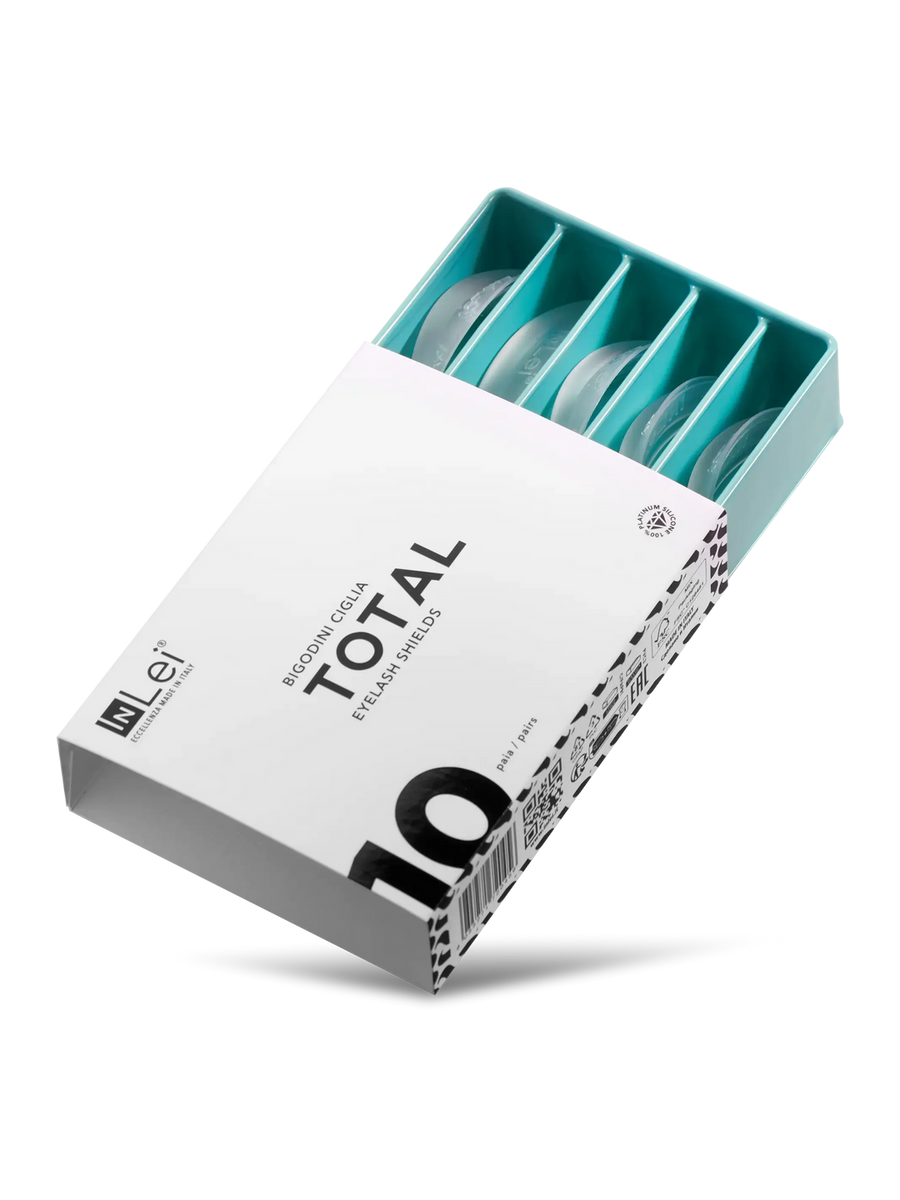 Mix of Natural Curl and Perfect Curl lash lift shields from InLei®

