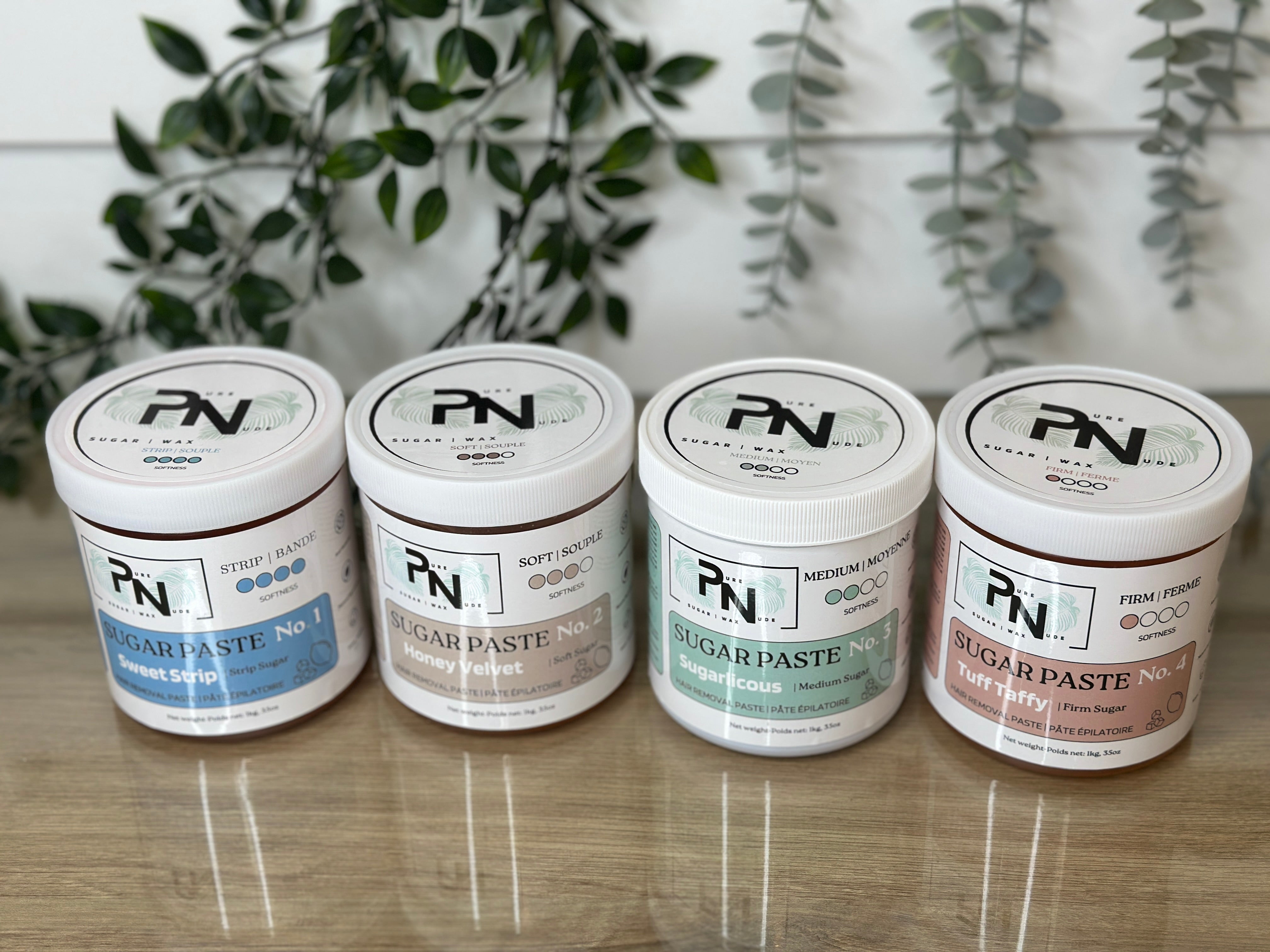 Pure Nude “Sweet Strip” – Strip Sugar Wax for Gentle Hair Removal | 35oz