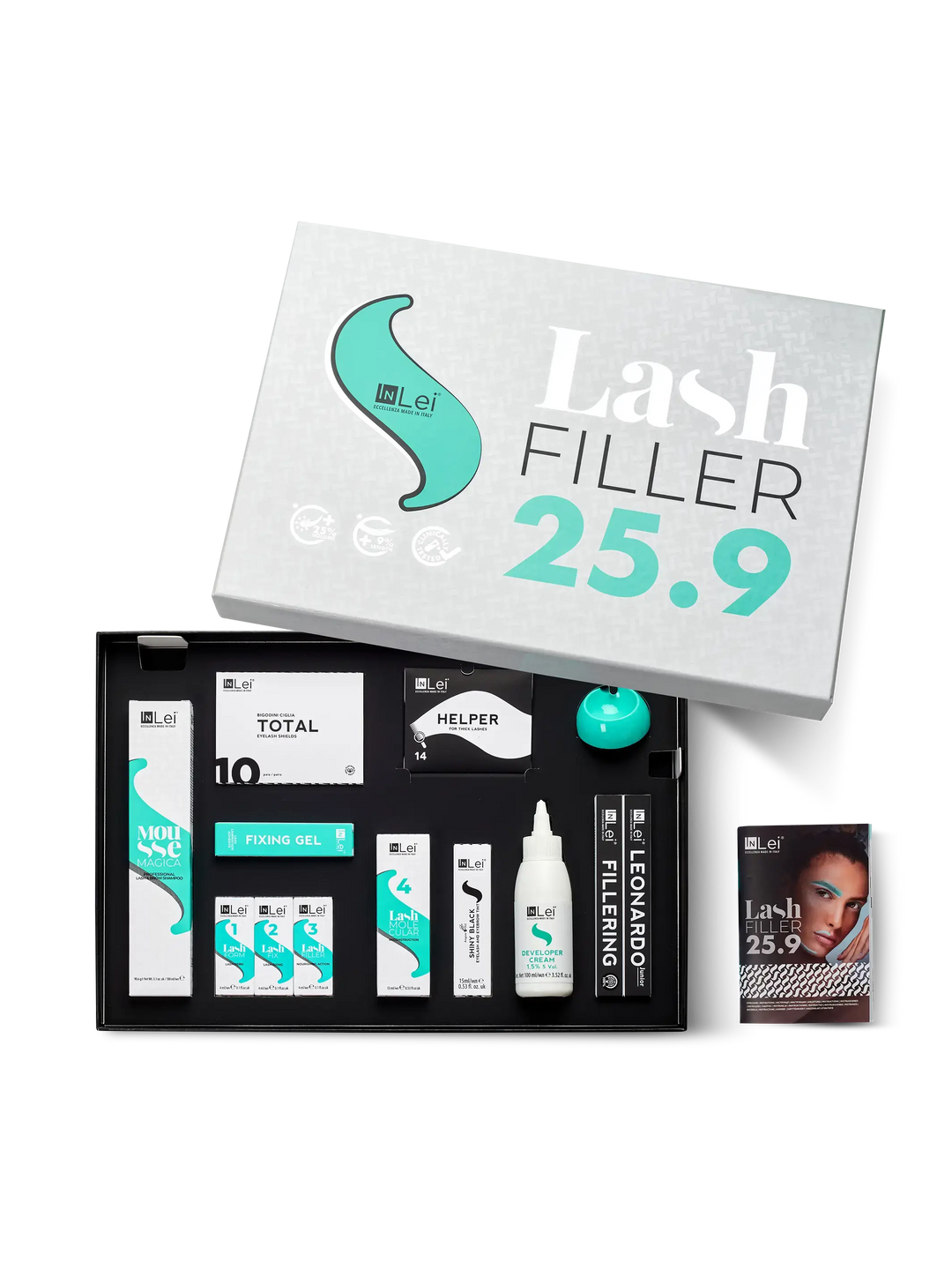 InLei Lash Filler 25.9 Master Kit – Professional lash lift and tint system with tools and solutions