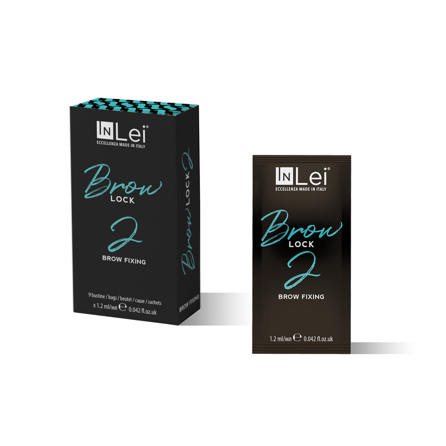 InLei® Brow Lock 2 Sachets – Eyebrow Fixation Solution Made in Italy