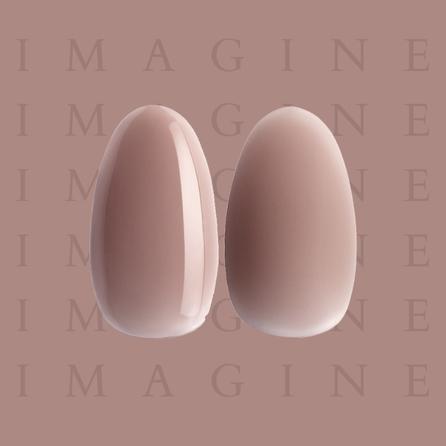 Luminary Imagine Nude Builder Gel bottle with brush – Ideal base for sculpted and natural nail looks