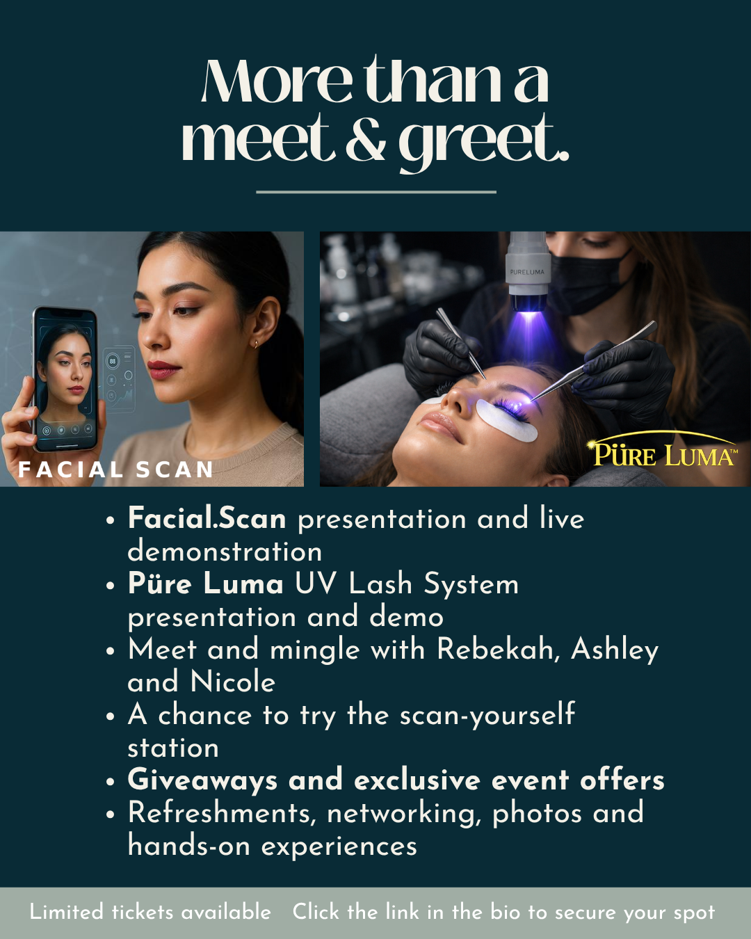 Facial.Scan × PÜRE Luma | An Exclusive In-Person Experience