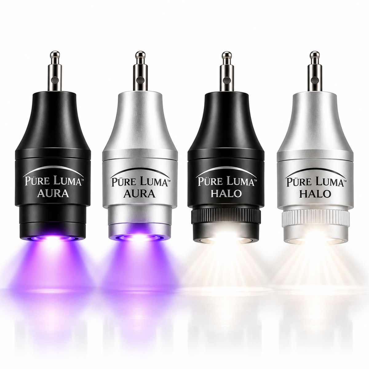 PüRE Luma™ SOLA Replacement Light Heads | Aura UV & Halo LED