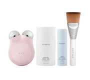 NuFace® MINI + Petite Facial Toning Starter Kit | Sandy Rose