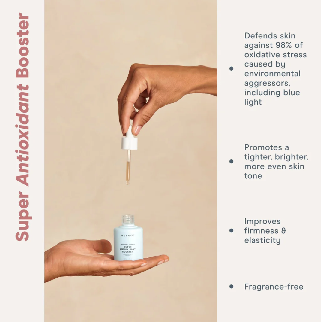 NuFace® Super Antioxidant Booster Serum | Protect & Tighten