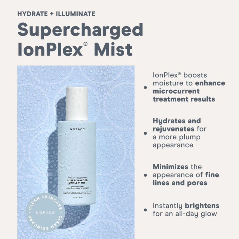 NuFace® Supercharged IonPlex® Mist | Hydrate & Illuminate