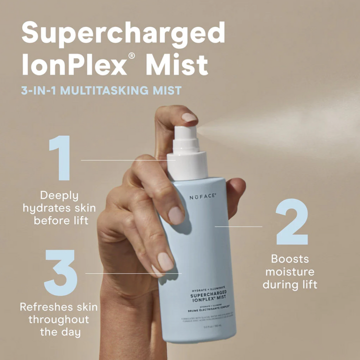 NuFace® Supercharged IonPlex® Mist | Hydrate & Illuminate