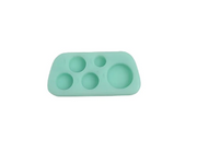 Silicone lash lift palette with 5 wells for organizing lash and brow lamination solutions