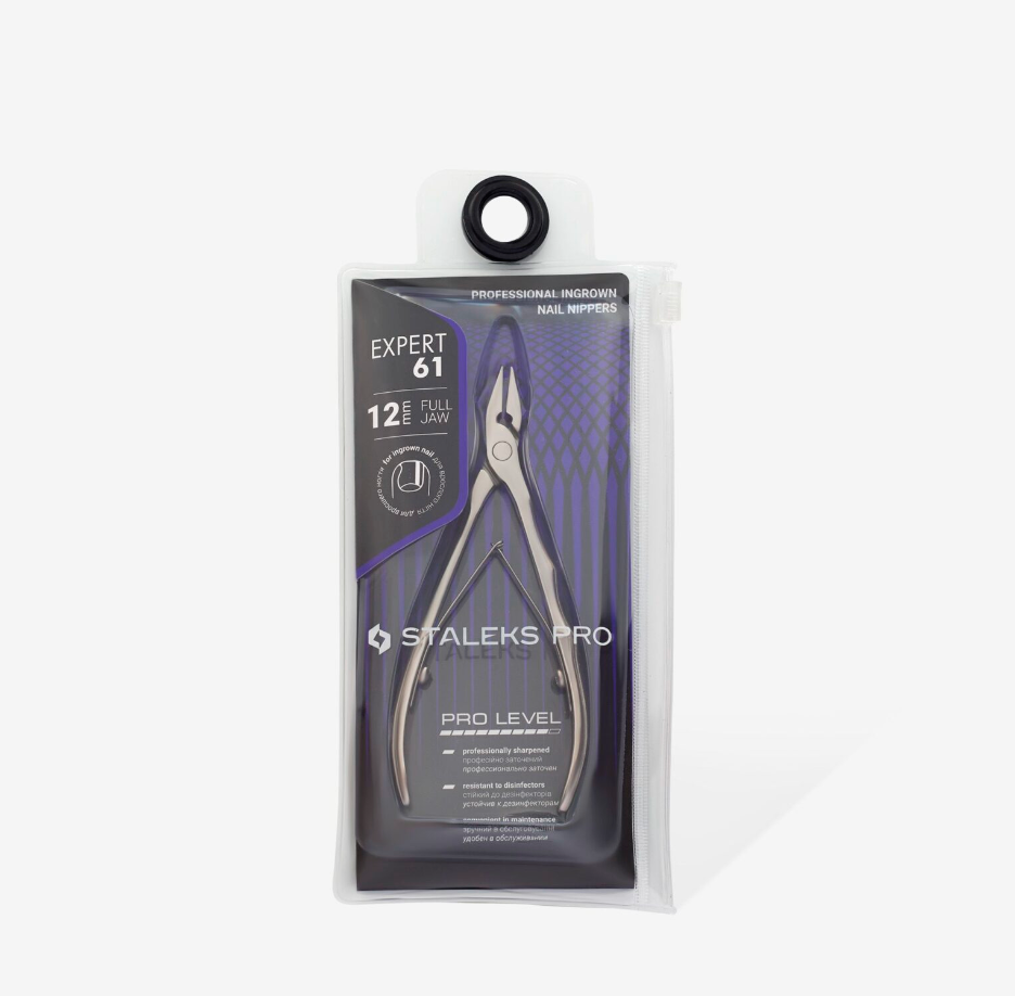 Staleks Pro Ingrown Toenail Nippers | EXPERT 61 12mm