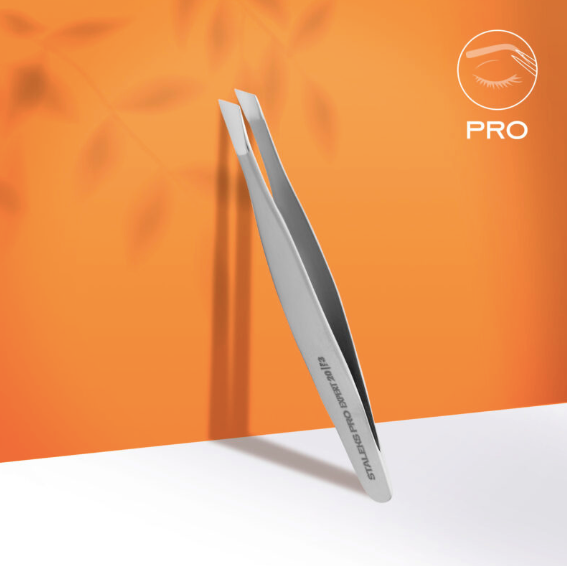 Staleks Eyebrow tweezers EXPERT 20 | Type 3 (wide beveled)