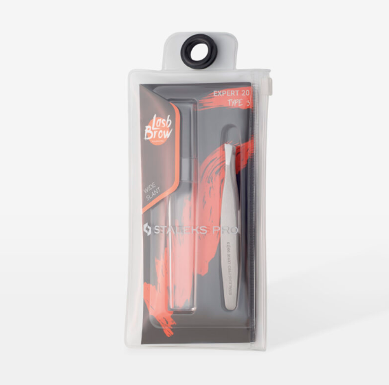 Staleks Eyebrow tweezers EXPERT 20 | Type 3 (wide beveled)