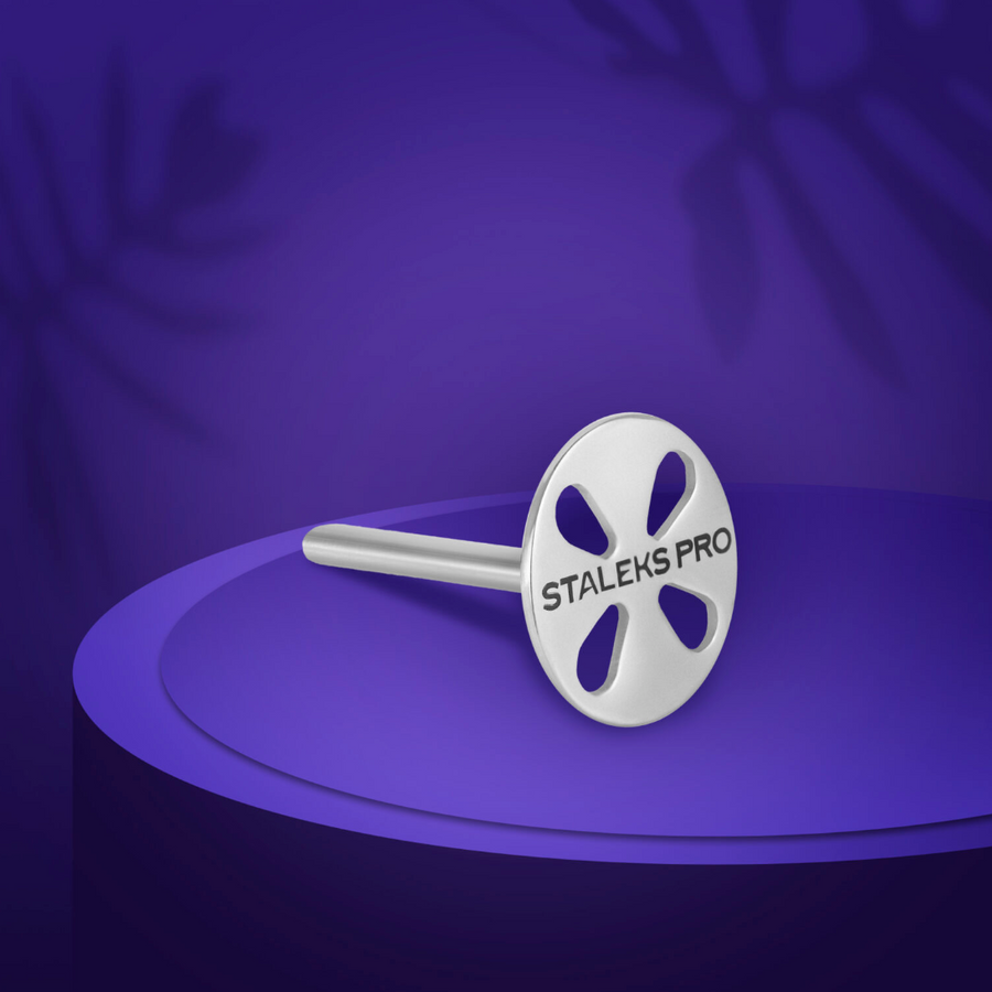 Staleks Pododisc PRO M 20mm with 180 grit refill pads – 5 pc pedicure disc set