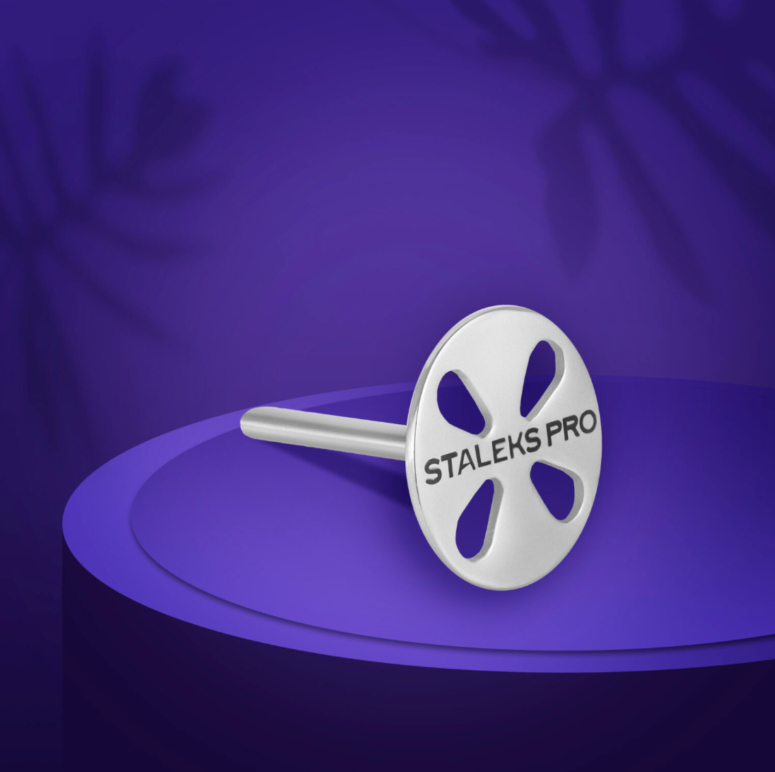Staleks Pododisc PRO L 25mm with 180 grit refill pads – pedicure disc set