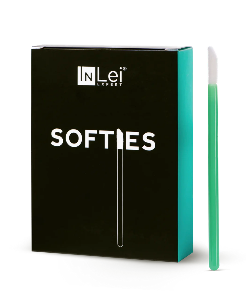 InLei Softies disposable microfibre brushes for lash and brow treatments