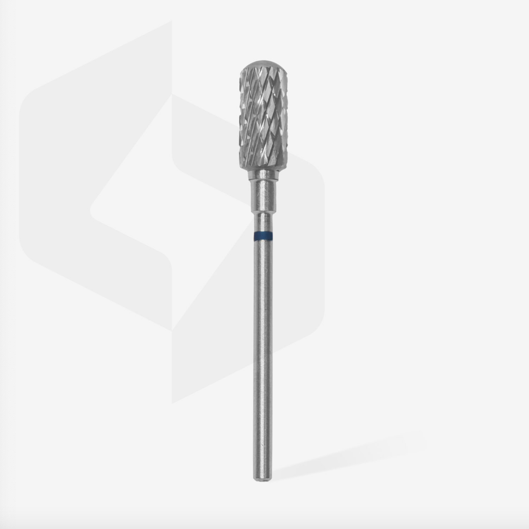 Medium grit rounded drill bit for gel polish and callus removal