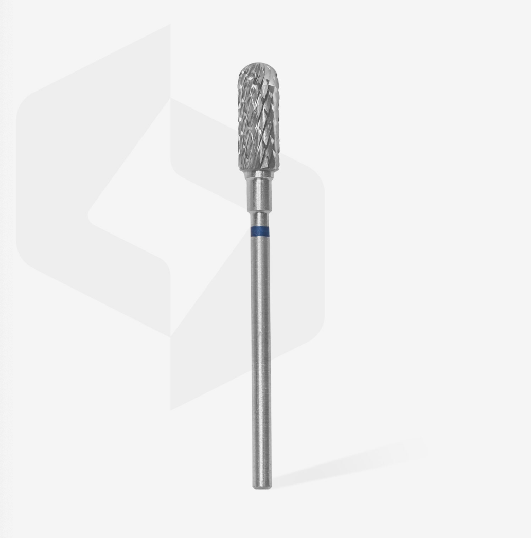 Medium grit blue band drill bit for gel and callus removal