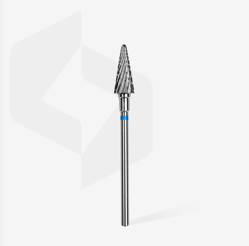 Staleks Carbide Drill Bit | CONE BLUE | 6mm/14 mm | MEDIUM | FT71B060/14