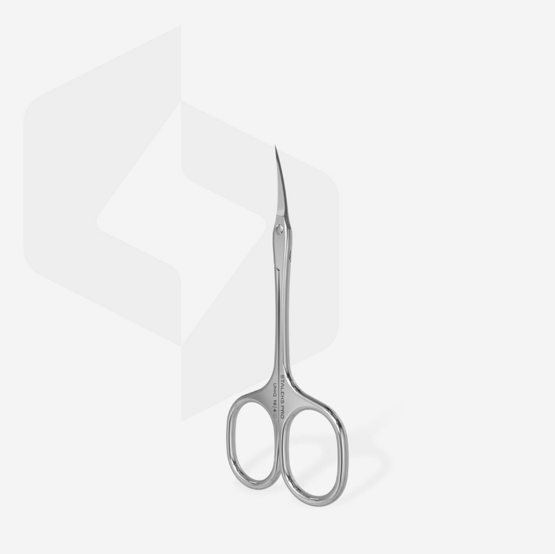 Staleks Pro UNIQ Professional Cuticle Scissors | SQ-10/4