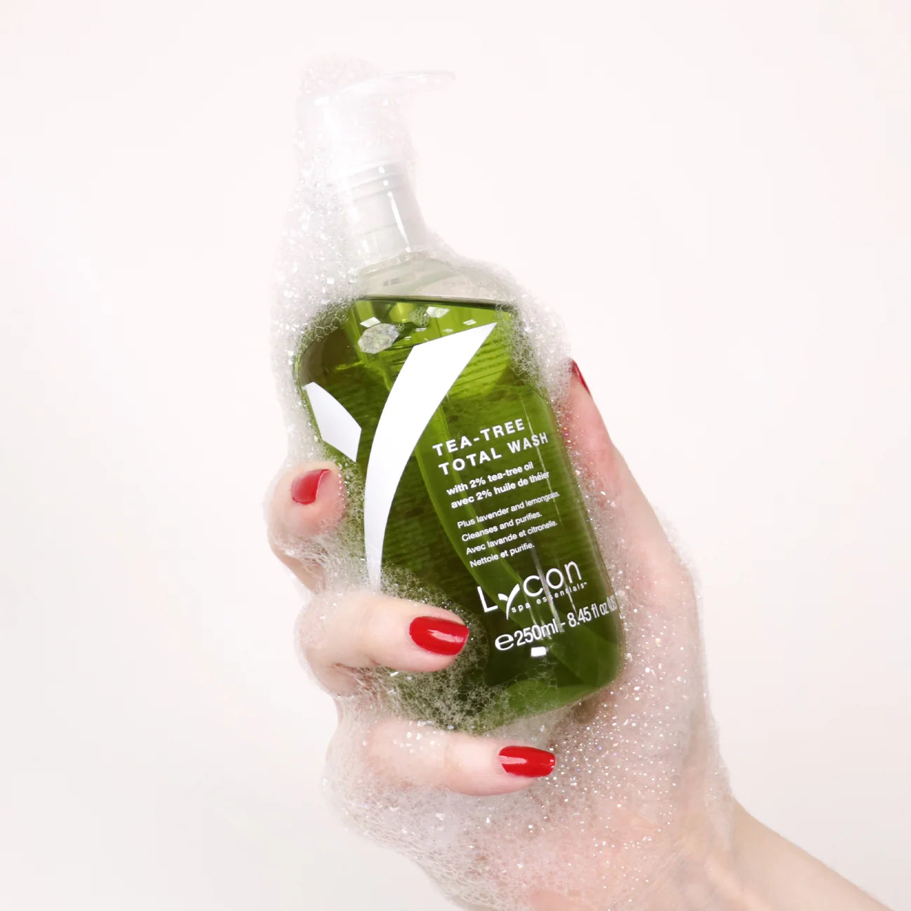 Tea-Tree body wash for oily skin and pre-wax cleansing
