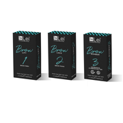 InLei® Brow Bomber Sachet Trio Kit – 3-Step Brow Lamination System