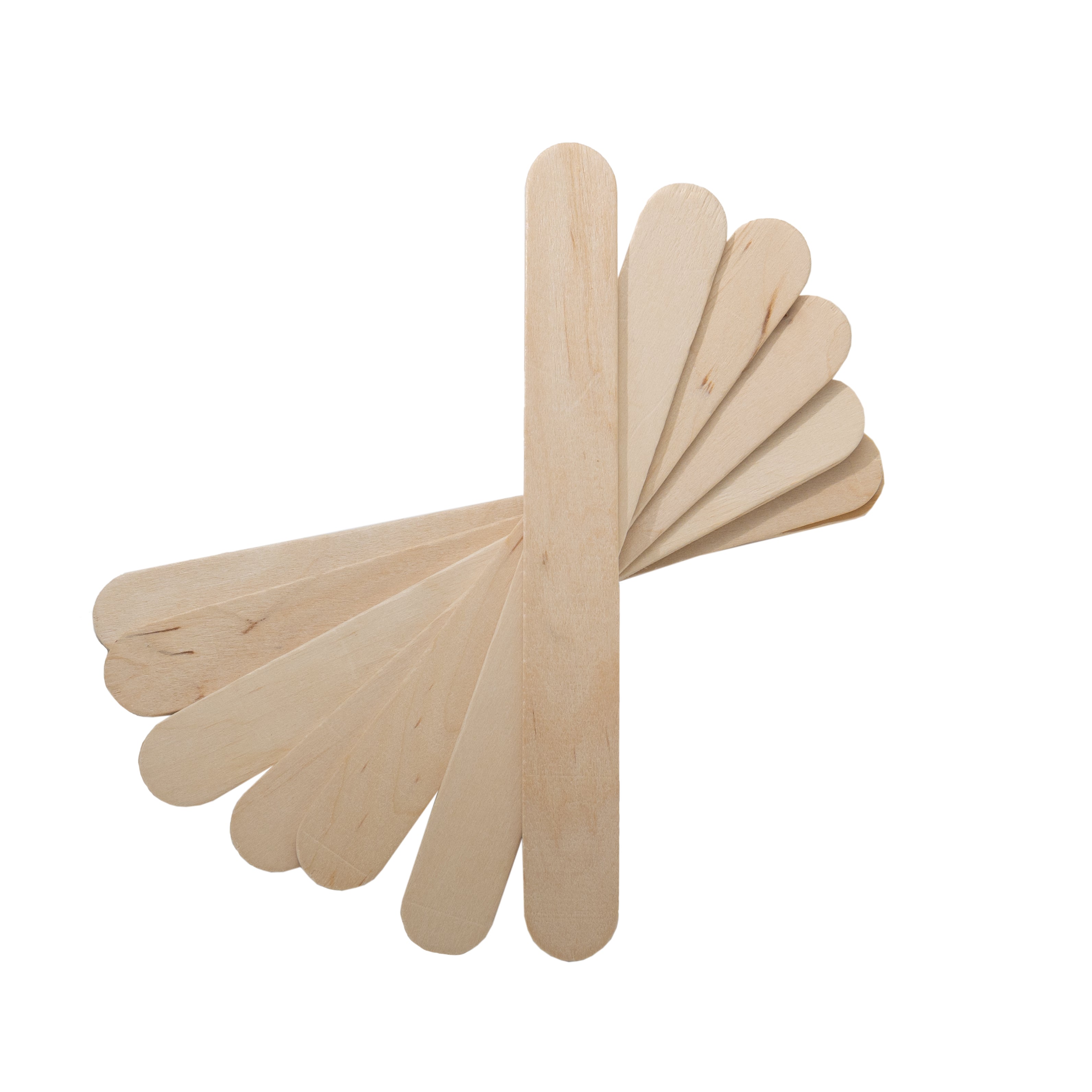 Staleks Wooden Wax Applicator Stick | 150×17 mm (100 pcs)