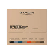 BRONSUN Gel Dye System Kit – 8 Colours + 2 Developers