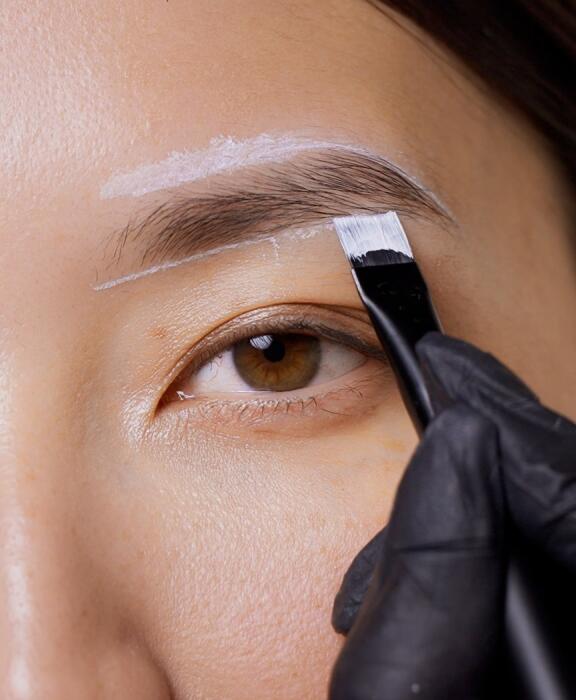 BRONSUN White Eyebrow Mapping Paste – 10 g