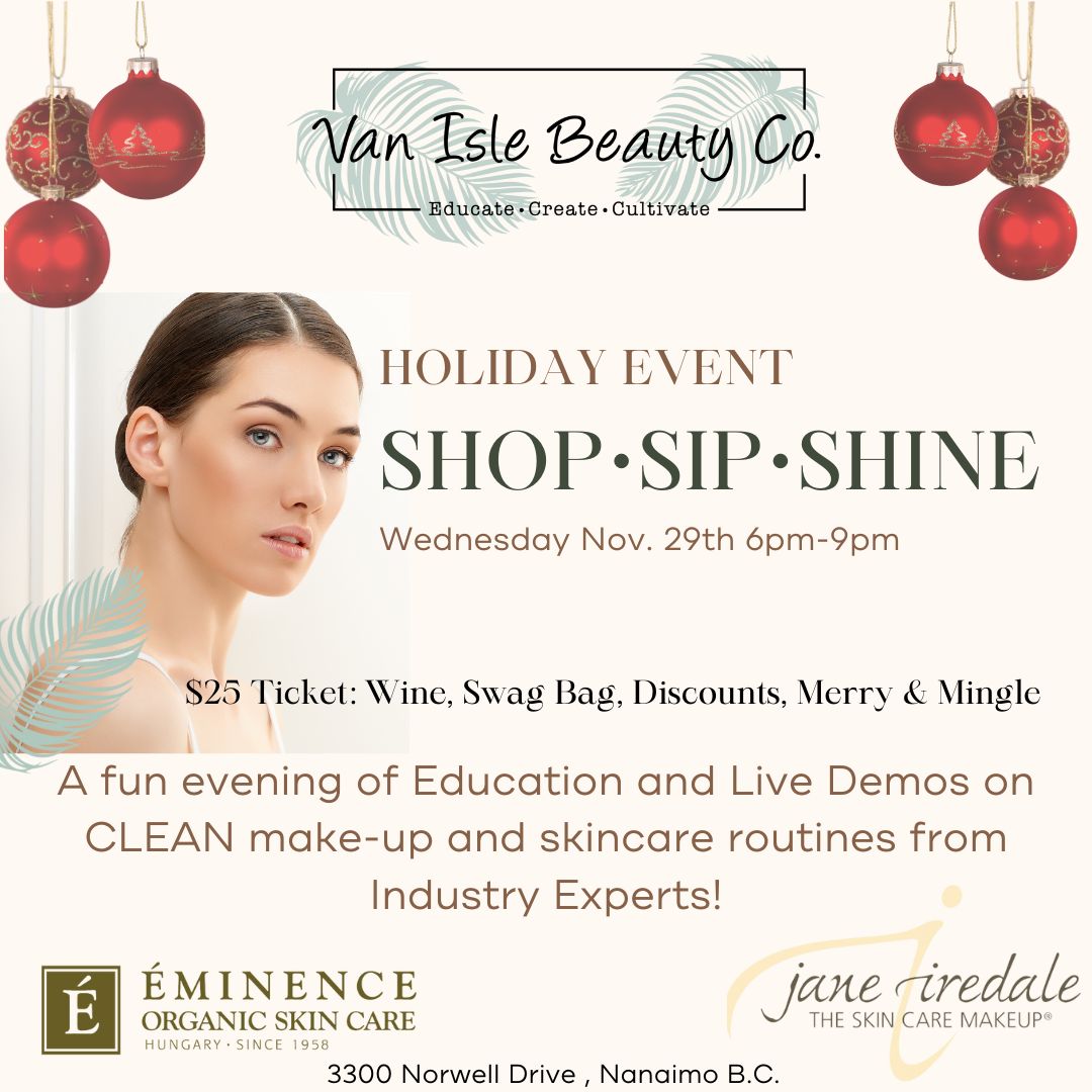 HOLIDAY SHOP, SIP & SHINE