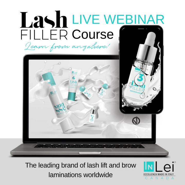 Live Webinar Lash Filler 25.9 Course | Lash Lift and Tint